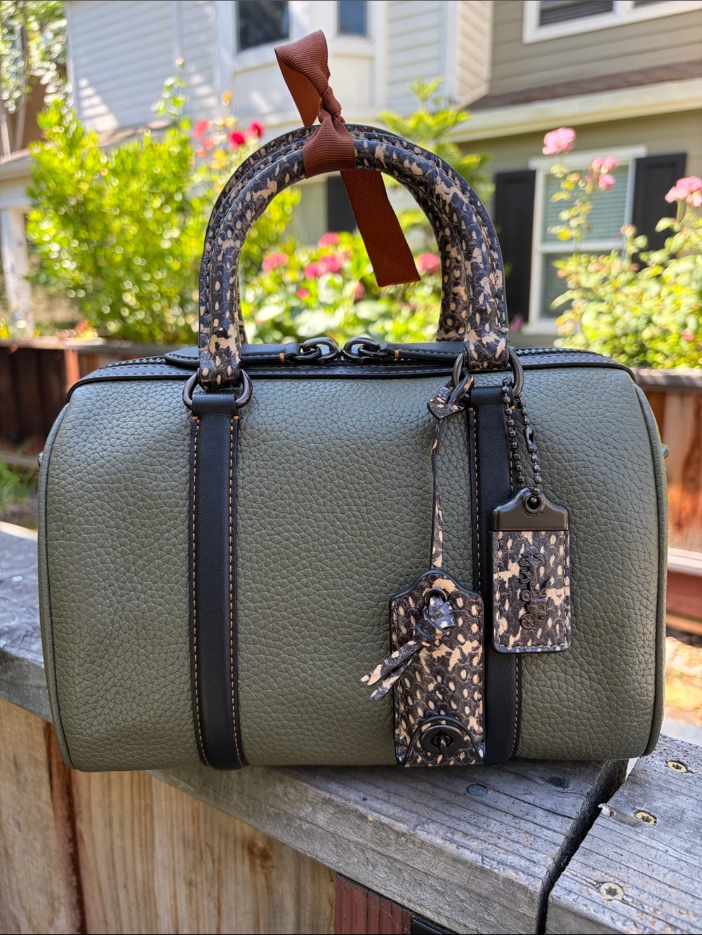 NWOT Coach Ruby Satchel